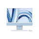 24-inch iMac with Retina 4.5K display: Apple M3 chip with 8‑core CPU and 8‑core GPU, 256GB SSD - Blue