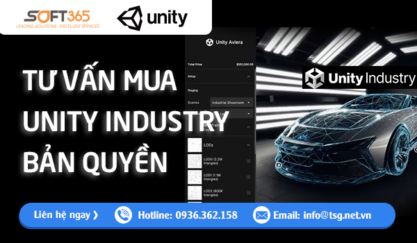 TƯ VẤN MUA UNITY INDUSTRY BẢN QUYỀN GIÁ TỐT